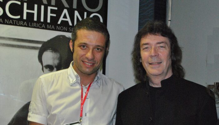 Verdiano Vera e Steve Hackett Verdiano Vera e Steve Hackett