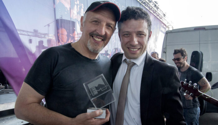 Verdiano Vera e Diego Spagnoli direttore di Palco di Vasco Rossi Verdiano Vera e Diego Spagnoli direttore di Palco di Vasco Rossi